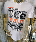 Vyriški marškinėliai su užrašu BROOKLYN