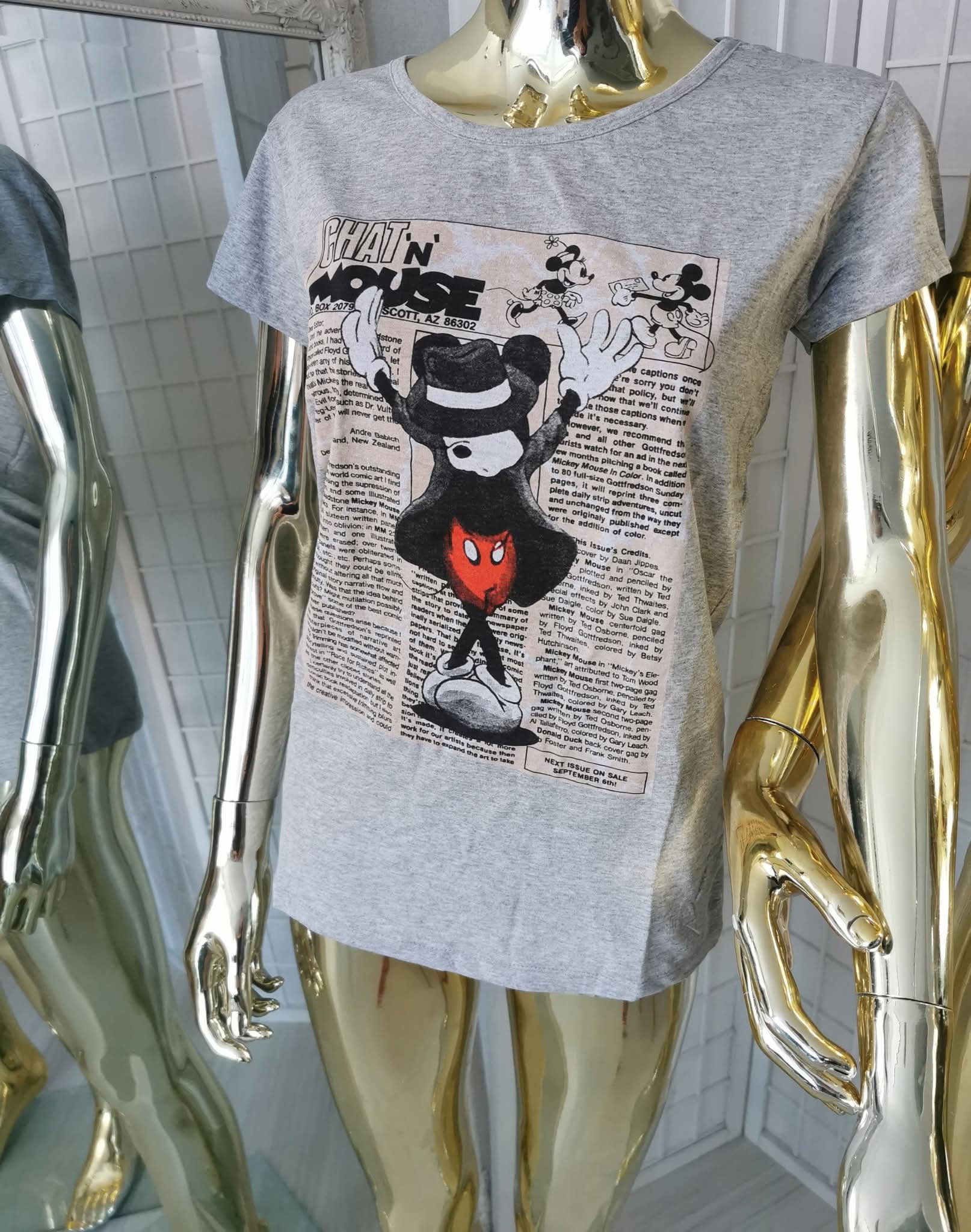 Marškinėliai su Mickey printu