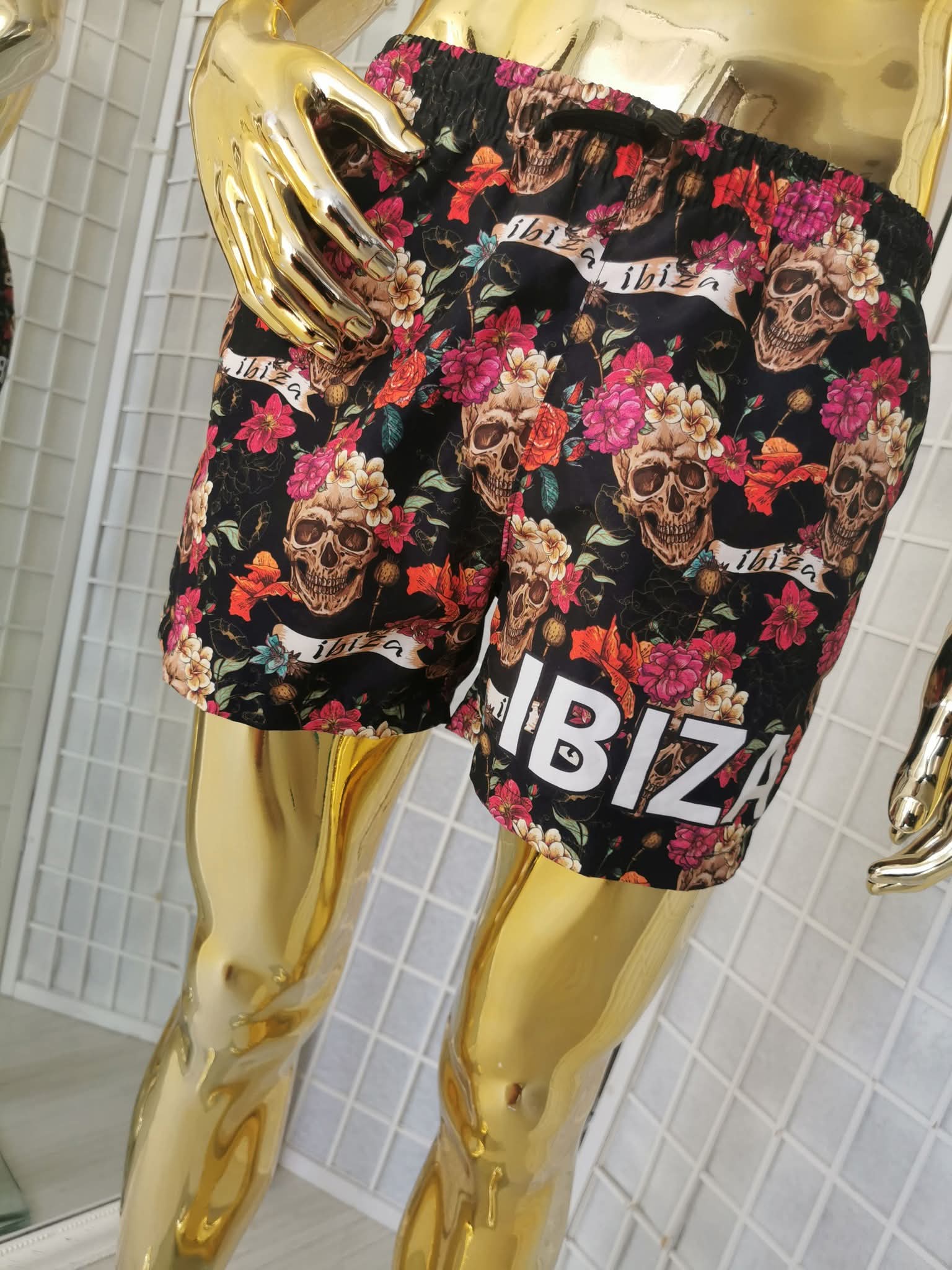 M dydžio vyriški šortai su užrašu ,, IBIZA "
