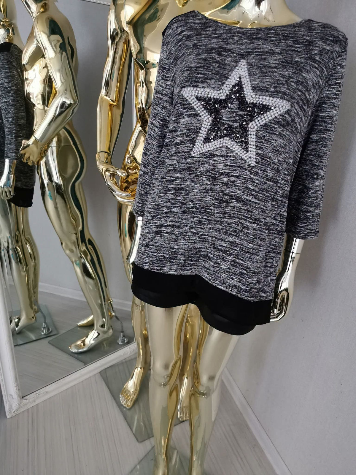 L/XL dydžio megzta palaidinė