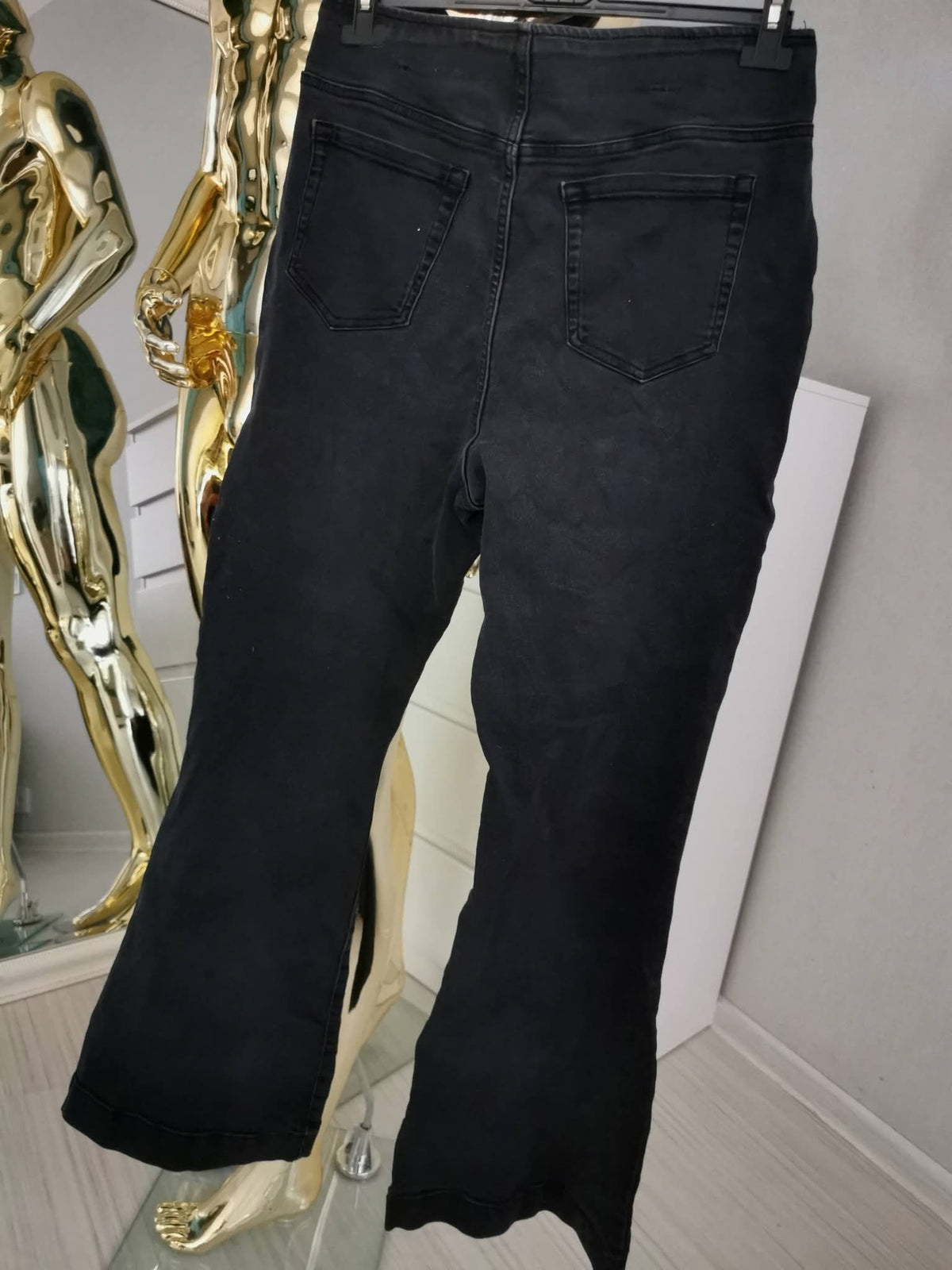 2XL dydžio kelnės su sagomis šonuose