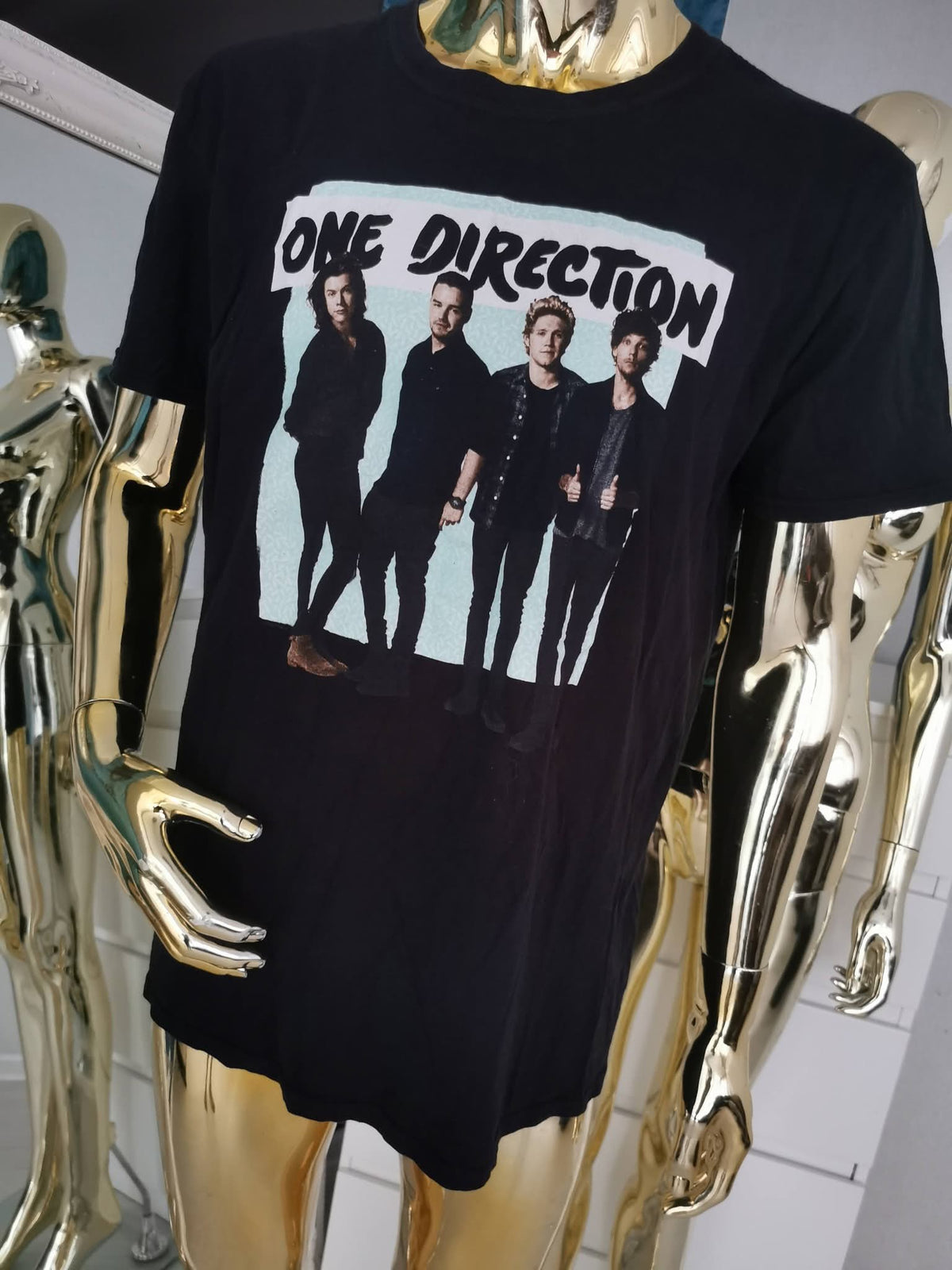 XL dydžio marškinėliai su ,,One Direction" atvaizdu