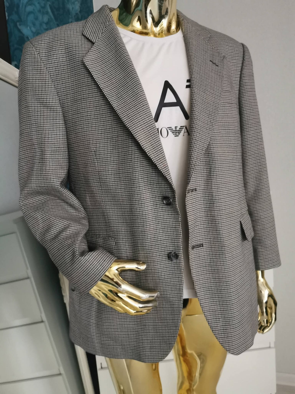 Vyriškas pilkas švakas  ( XL/2XL dydžio )